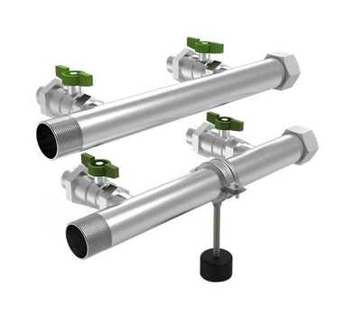 Напорный и всасывающий коллектор для установок CMBE TWIN 1” 1/4